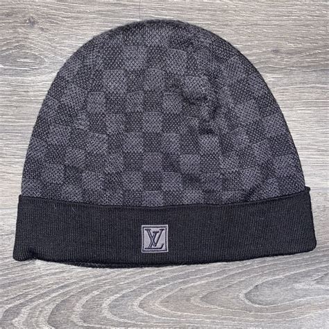 black louis vuitton beanie